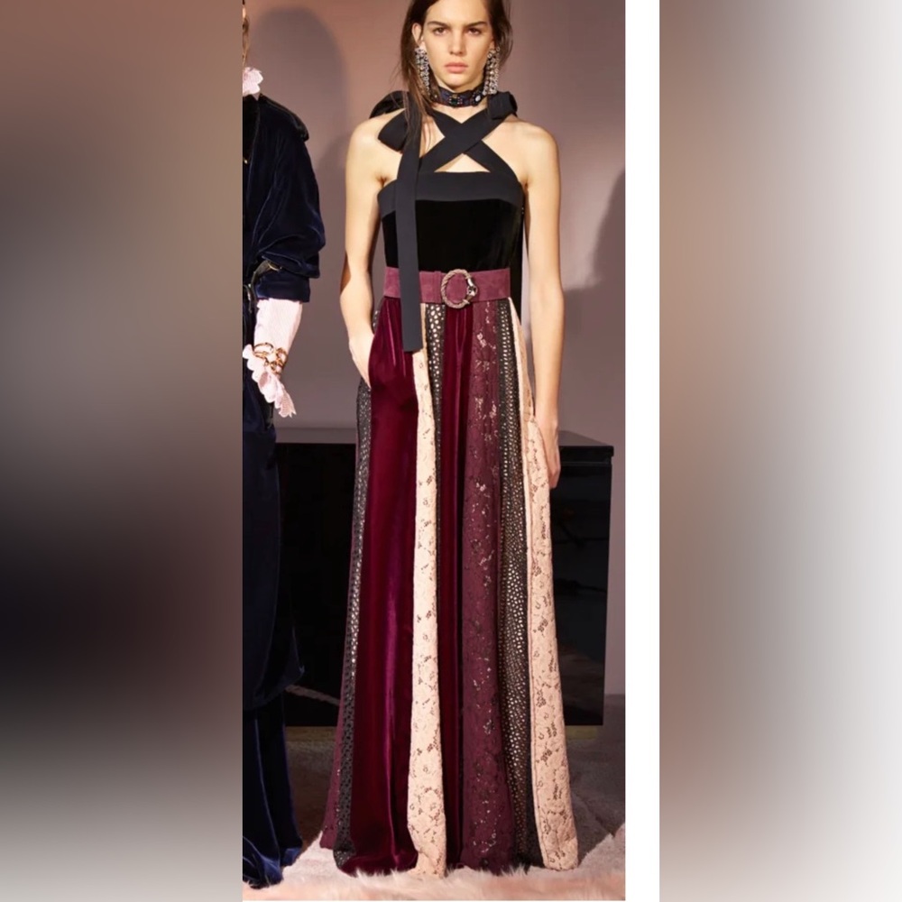 LANVIN Elegant Multicolor Evening Gown - Picture 2 of 3